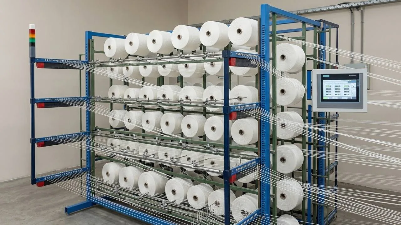 Yarn creel